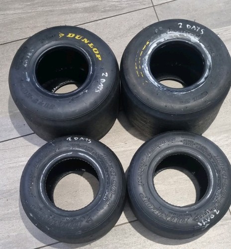 Dunlop sl3 kart slicks - slicks, used