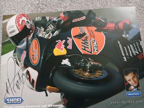 Michael rutter signed plant - rutter,