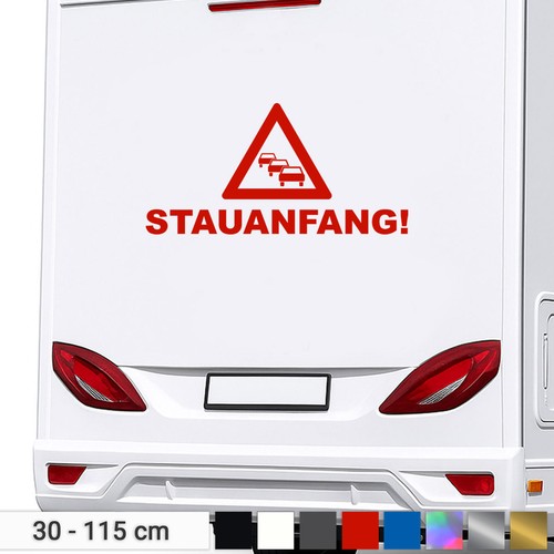 Jam start sticker motorhome - sticker,
