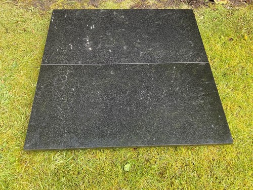 Granite stove hearth 610mm x - stove,