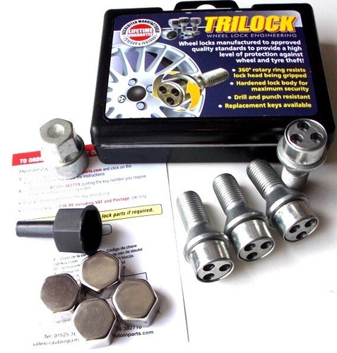 Locking wheel bolts nuts fit - wheel,