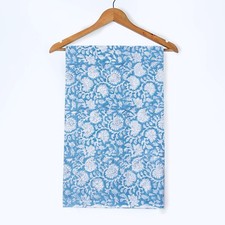 Indian Pure Cotton Blue Hand