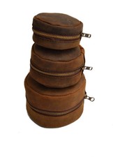 Vintage brown leather fly - vintage,