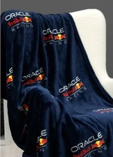 OFFICIALLY LICENSED Red Bull Luxury Formula 1 Fleece Throw F1 - New - Free Del