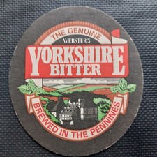 Websters Beer Mat uk Cat No