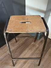 Vintage Remploy Science Stool 