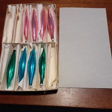 Vintage Mercury Glass Icicle