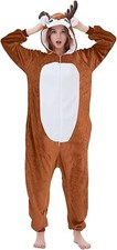 Reindeer Hooded One Piece