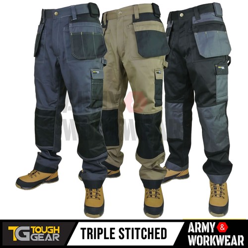 Mens work trouser tuff multi - work, &
