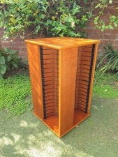 Vintage 90s Wooden Revolving