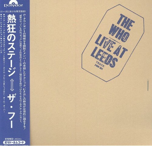Who the live leeds - leeds, cd