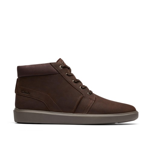 Clarks mens brodin mid - mid, dark