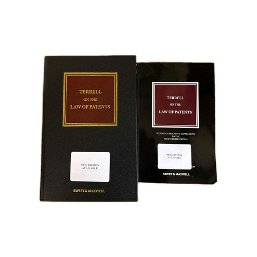 Terrell the law patents - terrell, of