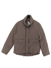 COS Women's Coat UK 4 Brown