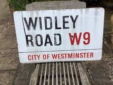 Genuine London street sign