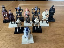 Star Wars Episode 1 Chess Set Pieces X10 Plastic 