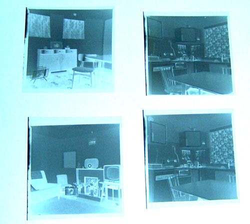 Vintage negatives 1950 home - vintage,