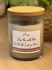 Funny Rude Candle Label - Mum