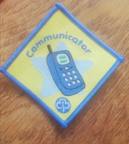 Girlguiding old communicator - girlguiding,