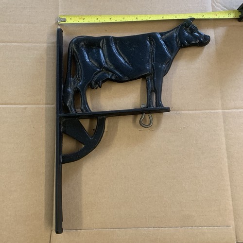 Large cast iron cow dairy - large,