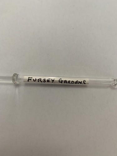 Glass lace bobbins hand made - glass,