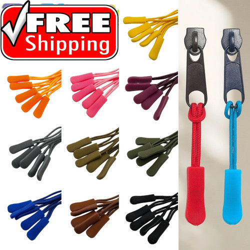 20pcs colourful zipper - colourful, pull