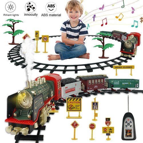 Electric christmas toy train - christmas,