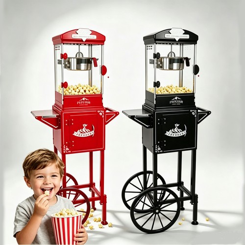 Retro popcorn machine maker - retro,