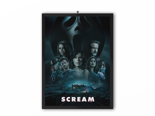 Scream horror movie poster - scream,