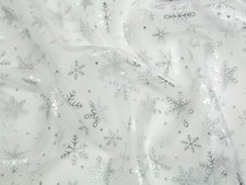 Minerva Metallic Organza 137cm