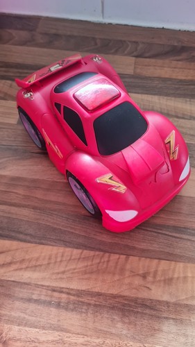 Red battery operated racing