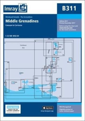 Imray chart b311 middle - imray,