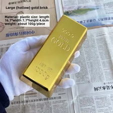 Large Fake Gold Bar Door Stopper Creative Door Wedge Advertising Prop Accesso...