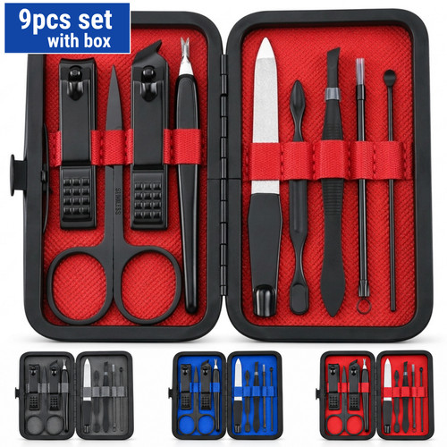 Piece manicure pedicure nail - 9,