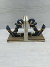 Nautical Anchor Bookends with