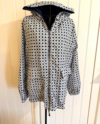 Womens long hooded zip - long, rain