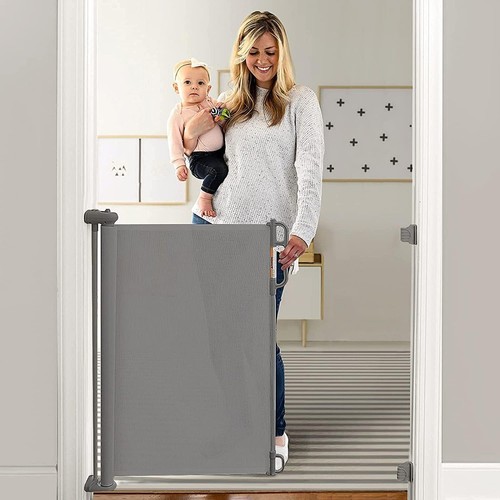 Momcozy retractable baby gate - momcozy,
