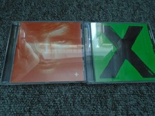 Small Job Lot of 2 Ed Sheeran CD Albums ( + / X )