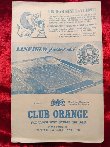 Linfield distillery football - linfield,