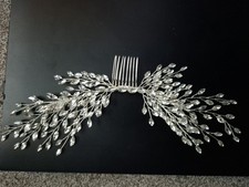 Bridal Crystal Leaf Hair Vine Comb Wedding Hair Accessories