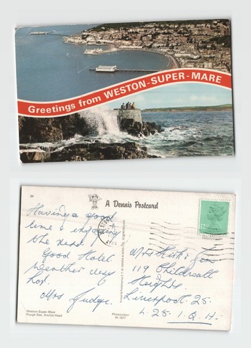 Postcard weston super mare - -, weston-super-mare