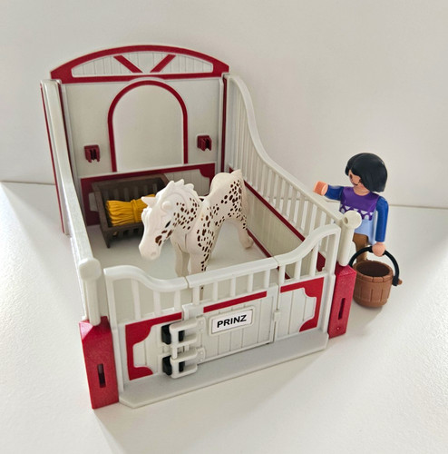 Playmobil speckled horse - horse, +