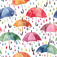Paintbox umbrellas 100 - umbrellas:, 100%