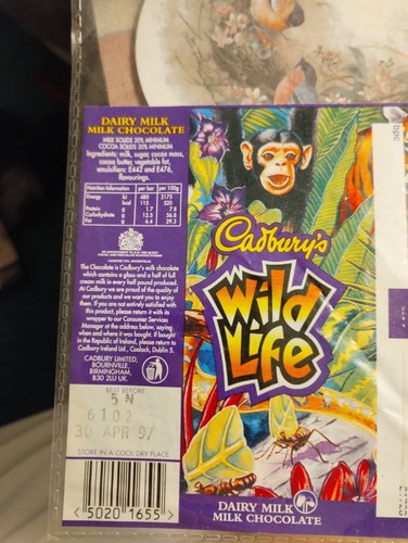 Sk234 1997 cadbury wild life - sk234,