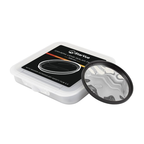 Solar sun filter for camera - for,