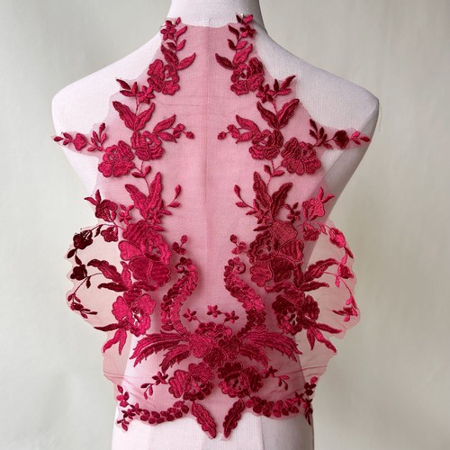 Embrodery floral lace - floral,