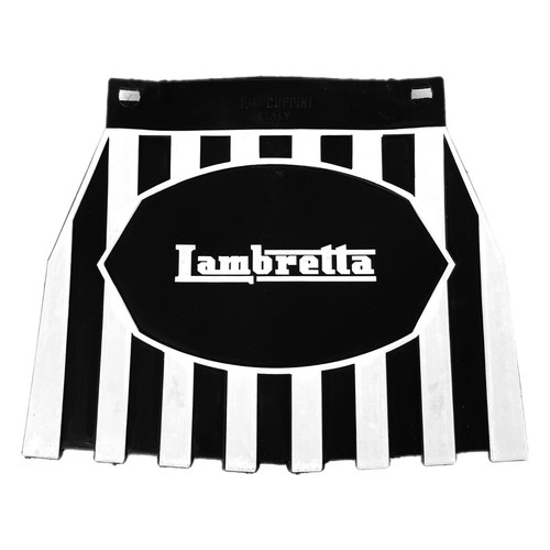 Lambretta striped mudflap - lambretta,