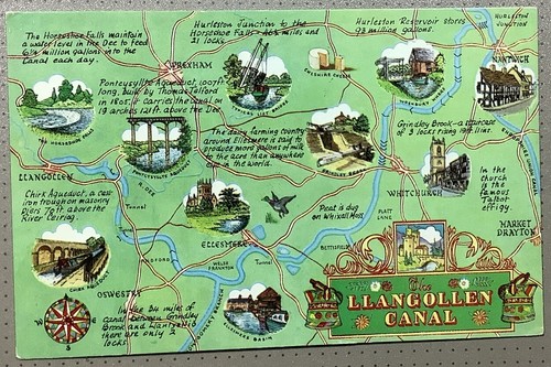 The llangollen canal - the,