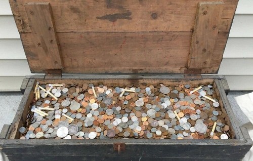 Mixed lot vintage coins - mixed,