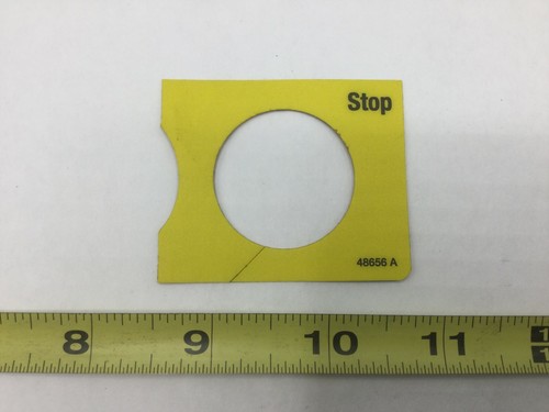 48656 genie yellow stop - 48656,